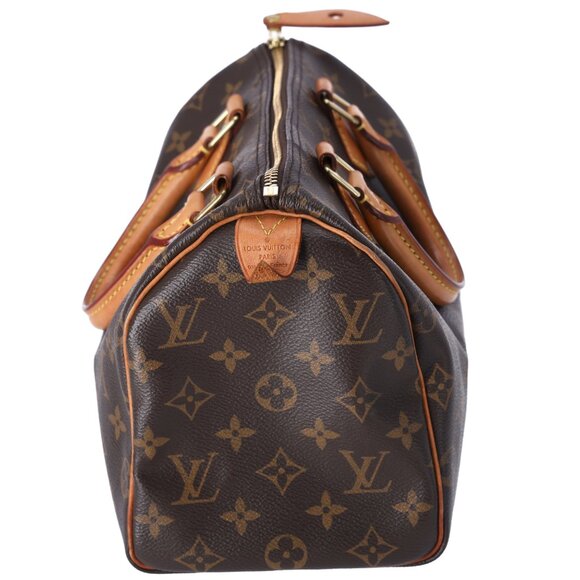Louis Vuitton Speedy 25 Monogram Handbag M41109 Canvas - Picture 4 of 7